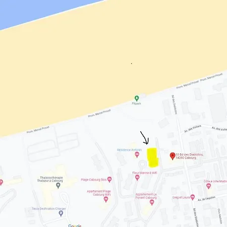 Apartmán T2 Front De - Proche Thalasso Cabourg